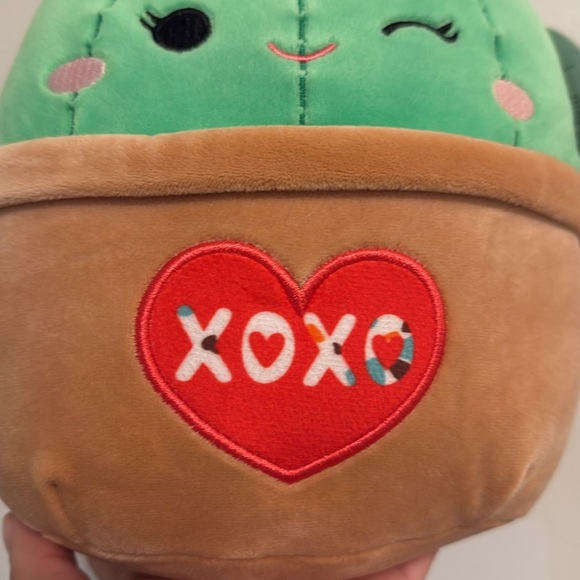 Shadi the Cactus 8” Valentine’s Squishmallow 2023 - Picture 2 of 6